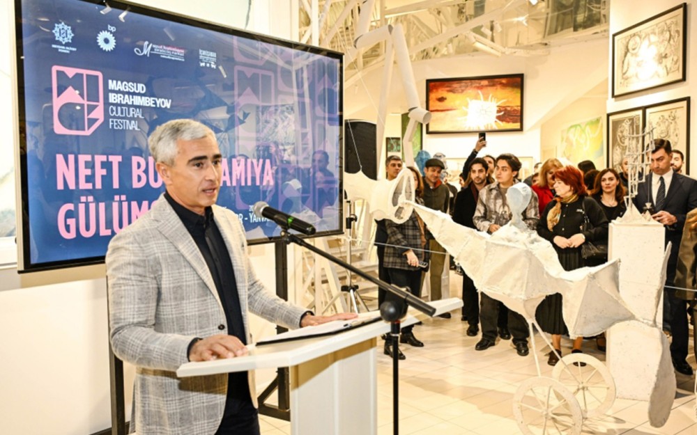 Anar Ələkbərov “Qeyzer” adlı sərgidə -FOTOLAR